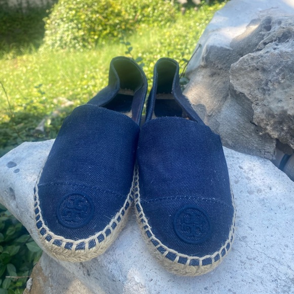Tory Burch Shoes - Tory Burch denim espadrilles